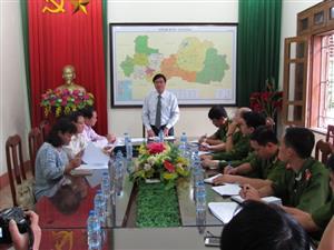 Kiểm tra tuyến Trung tâm pháp y tỉnh Bắc Giang